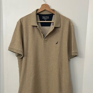 Nautica Men's Beige Polo Shirt